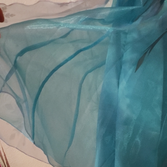 Disney Frozen-Inspired Sparkling Blue Costume - Picture 7 of 9